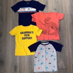 Bundle of 4 toddler Tshirts